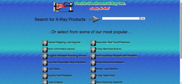Pnwx.com text heavy weather information site example of bad website interfaces