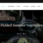 food blog WordPress themes