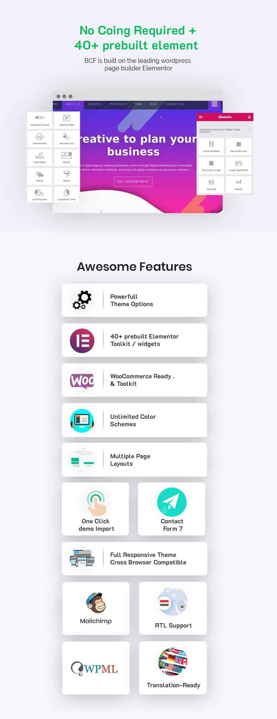 WordPress Theme for Business and eCommerce Websites