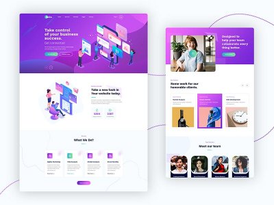 Suka – Free Landing Page PSD template