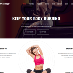 Diet-Shop WordPress Gym Theme