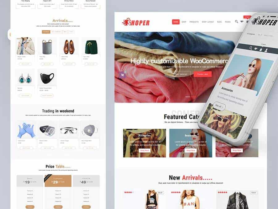 Shoper(PRO) Best WooCommerce Theme