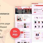 Zolkany - PSD ( Photoshop format ) Template / eCommerce mockup