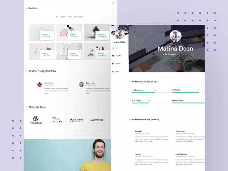 Modern Trends in Personal Portfolio Templates