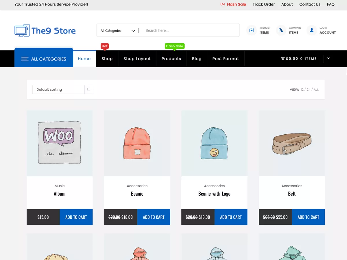 The9 Shop Store – WooCommerce Theme for All Types of Online Stores