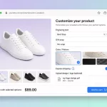 Example of WooCommerce Extra Product Fields with text input, file upload and add-on pricing